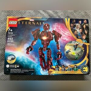 Lego marvel eternals in arishem's shadow set